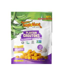 Tropicmax Gluten Free Garlic Plantain Croutons 12 x 142g
