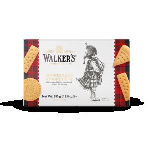 Walkers Assorted Shortbread 12 x 250g 