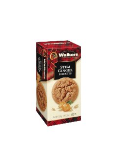 Walkers Biscuits Stem Ginger 12 x 150g