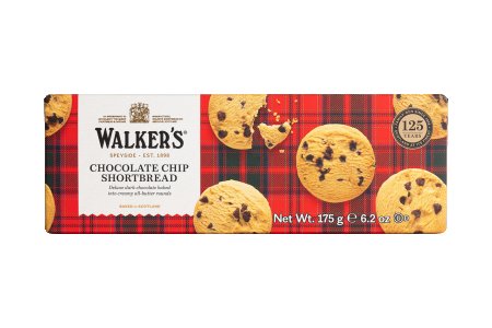 Walkers Chocolate Chip Shortbread 12 x 175g Carton