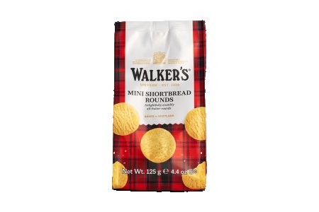 Walkers Mini Shortbread Rounds Bag 12 x 125g