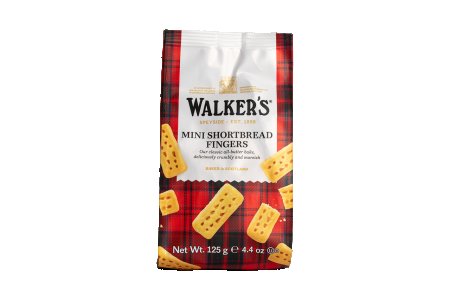 Walkers Shortbread Fingers Mini Bags 12 x 125g 