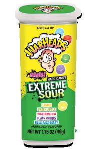 Warheads Extreme Sour Minis NK 18 x 49g (1.75oz)