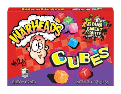 Warheads Theater Box Chewy Cubes NK 12 x 113g (4oz)