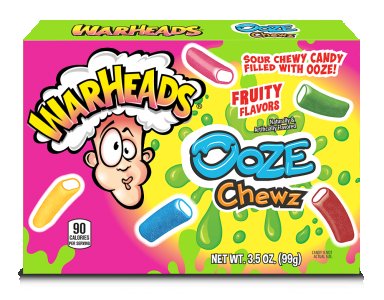 Warheads Theater Box Ooze Chewz NK 12 x 99g (3.5oz)