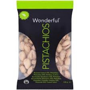 Wonderful Pistachios Roasted Salted 8 x 125g