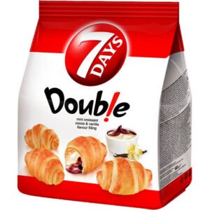 7 Days Croissant Mini Double Cocoa-Vanilla 185g/8