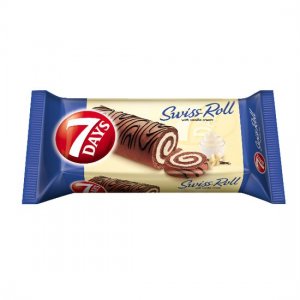 7 Days Roll Cake Vanilla 200g/10