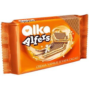 Alfers Wafers Vanilla Cream (Cocoa Wafer) 12pcs x 170g