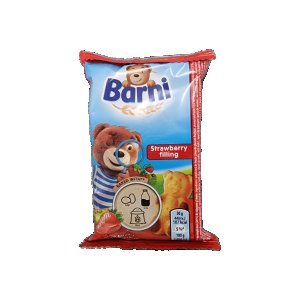 BARNI Cake with Strawberry Filling 30g / 24 pcs