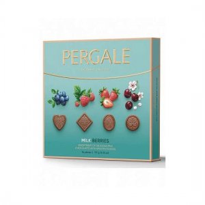 PERGALE Berries Milk Chocolate Pralines 117g (10 pieces)