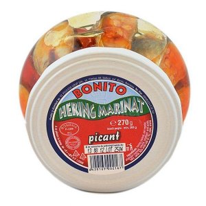 BONITO Marinated Herring Spicy 270g / 6 pcs