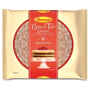 BOROMIR Cake Layers (Sponge Cake Base) 400g / 6 pcs