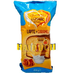 Boromir Cozonac With Milk And Caramel Cream 450g / 9 pcs