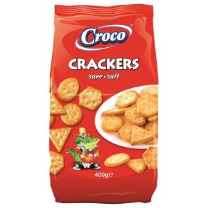 Croco Salt Crackers 400g / 12 pcs