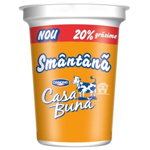 Danone Casa Buna Sour Cream 20% 370g / 12 pcs