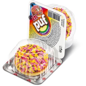 Eti Puff Coloured 18g / 48 pcs