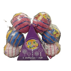 Lucky Girl Lollipop 65g / 6 pcs