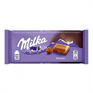 Milka Hazelnut Chocolate 90g / 25 pcs