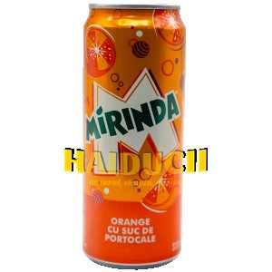 Mirinda Orange Can 0.33L / 24 pcs