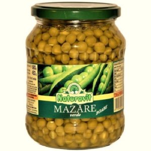 Naturavit Green Peas Jar 680g / 8 pcs