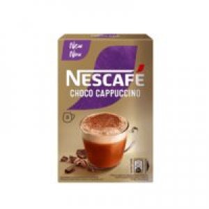 Nescafe Cappuccino Choco 14g (8 sachets x 8 packs)