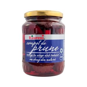 Raureni Plum Compote 720g/6pcs