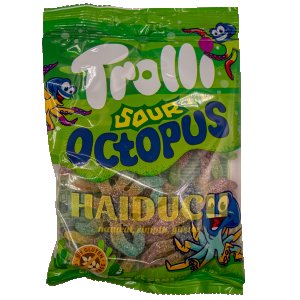 Trolli Jelly Octopus Blue 100g/16pcs