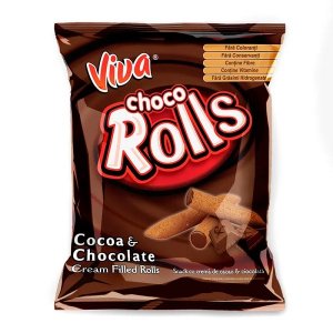 Viva Chocolate Rolls 100g/18pcs