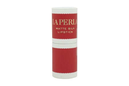 La Perla Matte Silk Lipstick - #107 - Cherry Red - 3.5g