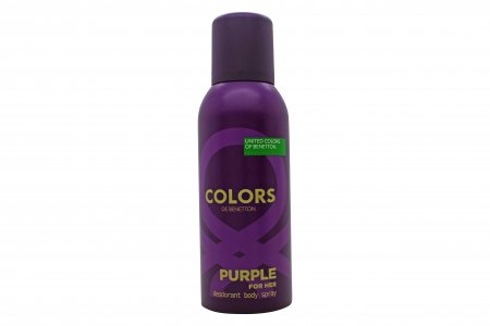 Benetton Colors de Benetton Purple Deodorant Spray 150ml