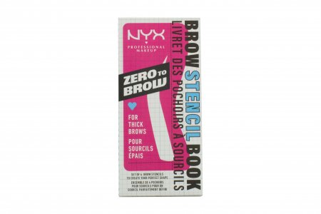 Nyx Zero To Brow Eyebrow Stencils 4 Pieces - For Thick Brows