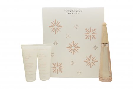 Issey Miyake L'Eau d'Issey Pivoine Gift Set 50ml EDT + 2 x 50ml Body Lotion