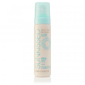 Sunkissed 95 Percent Natural Self Tan Mousse 200ml - Ultra Dark