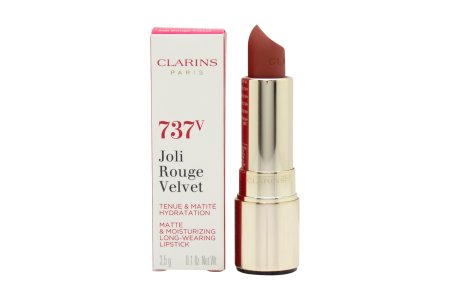 Clarins Joli Rouge Velvet Lipstick 3.5g - 737V Spicy Cinnamon