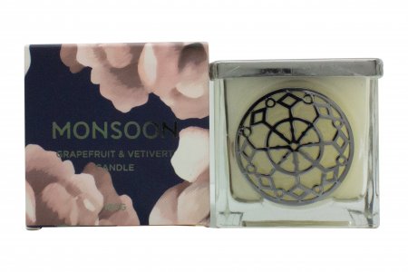 Monsoon Grapefruit & Vetiver Scented Candle 180g