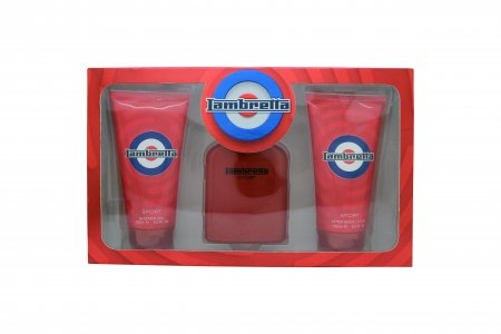Lambretta Sport Gift Set 100ml EDP + 150ml Shower Gel + 150ml Aftershave Lotion