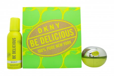 DKNY Be Delicious Gift Set 100ml EDP + 150ml Refreshing Shower Mousse