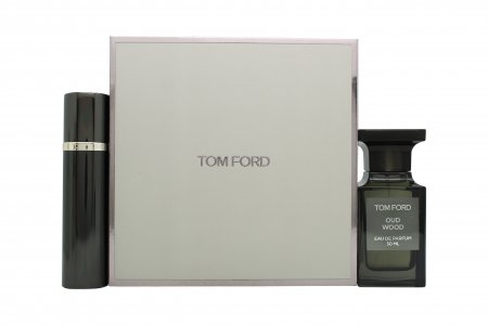 Tom Ford Private Blend Oud Wood Gift Set 50ml EDP + 10ml Travel Spray