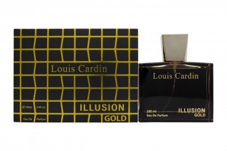 Louis Cardin Illusion Gold Eau de Parfum 100ml Spray