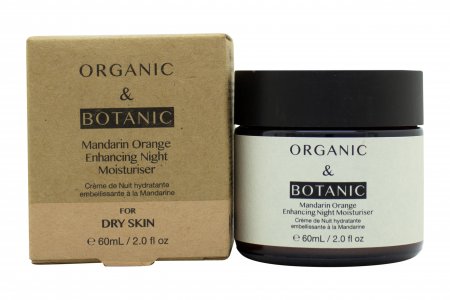 Organic & Botanic Mandarin Orange Enhancing Night Moisturiser 60ml