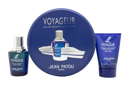 Jean Patou Voyageur Giftset - EDT Spray 50ml + After Shave Balm 50ml