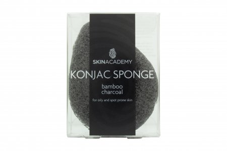 Pretty Smooth Konjac Sponge - Charcoal