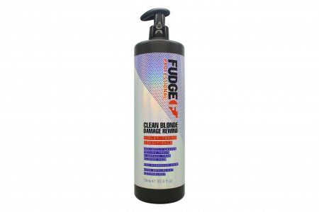 Fudge Clean Blonde Damage Rewind Violet Toning Conditioner 1000ml