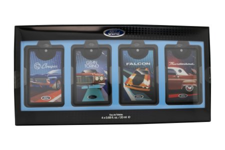 Ford Legacy Gift Set 20ml Cougar EDT + 20ml Gran Torino EDT + 20ml Falcon EDT + 20ml Thunderbird EDT