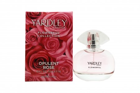 Yardley Opulent Rose Eau De Toilette 50ml Spray
