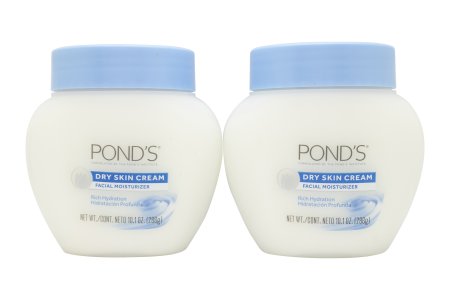 Pond's Dry Skin Cream Facial Moisturizer Set 2 x 286g