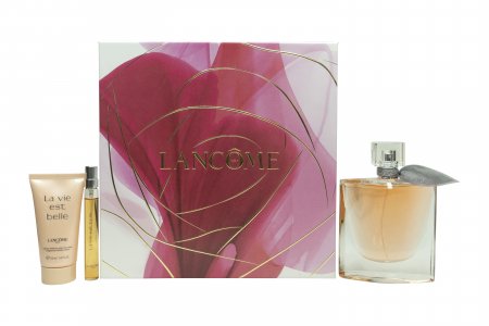 Lanc?me La Vie Est Belle Gift Set 100ml EDP + 50ml Body Lotion + 10ml EDP