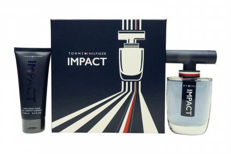 Tommy Hilfiger Impact Gift Set 100ml EDT + 100ml Hair & Body Wash + 4ml EDT