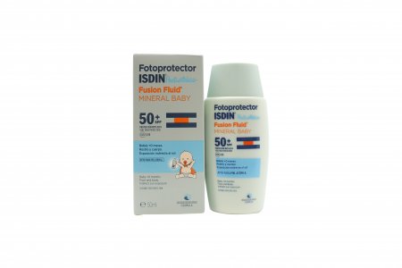 ISDIN Fotoprotector Pediatrics Fusion Fluid Mineral Baby SPF 50+ 50ml